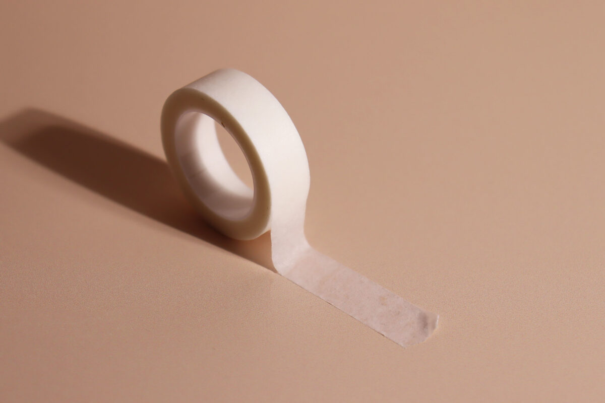 Tape Weiss Schmal
